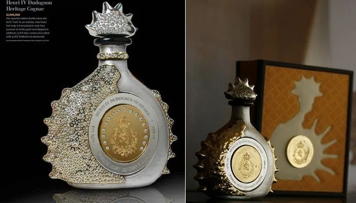 Henri IV Dudognon Heritage Cognac Grande Champagne most expensive alcohol world